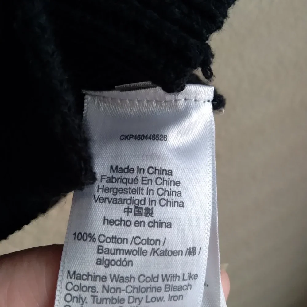 Madewell Black Short-Sleeve Knit Cardigan Sweater - Picture 7 of 7